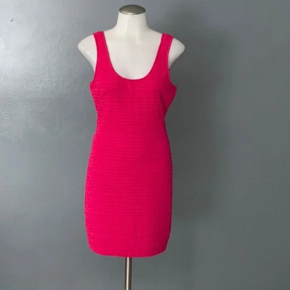Forever 21 | Dresses | Forever 2 Hot Pink Dress | Poshmark